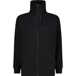 CMP Damska bluza z bawełny 33d3426, czarna, 52 (DE), czarny, 52 - Bluzy damskie - miniaturka - grafika 1