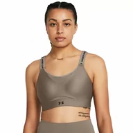 Bielizna sportowa damska - Biustonosz treningowy Under Armour UA Infinity High 2.0 Bra - brązowy - UNDER ARMOUR - miniaturka - grafika 1