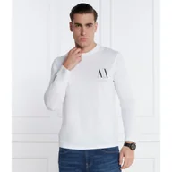 Koszulki męskie - Armani Exchange Longsleeve | Regular Fit - miniaturka - grafika 1
