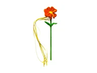 Zabawki dla psów - Karlie Zabawka dla psa i kota Kwiat (słonecznik/pomarańcza) - miniaturka - grafika 1