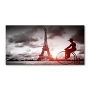 Obrazy i zdjęcia na płótnie - Foto obraz szklany Wieża Eiffla Paryż - miniaturka - grafika 1