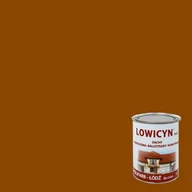 Farby do metalu - Polifarb Łódź Łódź Lowicyn czerwona tlenkowa RAL 3009 matowa 10l 590104 - miniaturka - grafika 1