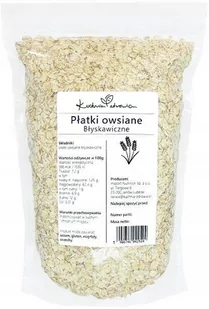 ﻿Płatki owsiane błyskawiczne KUCHNIA ZDROWIA 1kg - Płatki śniadaniowe i musli - miniaturka - grafika 1