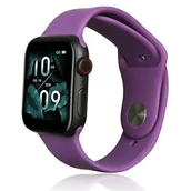 Paski - Beline pasek Apple Watch Silicone 42/44/45/49mm fioletowy /purple - miniaturka - grafika 1