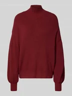 Swetry damskie - Sweter z dzianiny z mieszanki wiskozy model ‘Magnea’ - miniaturka - grafika 1