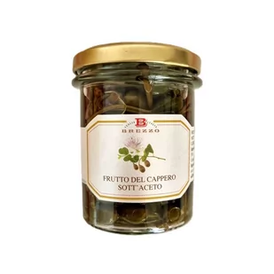 Marynowane kapary z łodygą, 180 g / Brezzo - Szybkie dania obiadowe - miniaturka - grafika 1