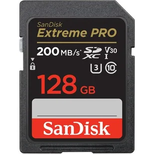 SANDISK EXTREME PRO SDXC 128GB 200/90 MB/s A2 - Karty pamięci - miniaturka - grafika 1