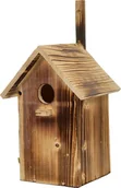 Karmniki dla ptaków - Solidna Drewniana BUDKA LĘGOWA DLA PTAKÓW 25x33x13 cm - miniaturka - grafika 1