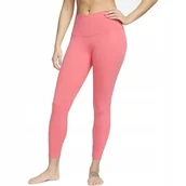 Legginsy - Damskie legginsy Sportowe różowe Nike Yoga Dri-Fit DM7023-894 r. L - miniaturka - grafika 1