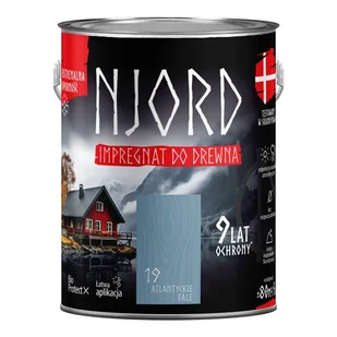 Njord Impregnat do drewna atlantyckie fale 5 l - Farby i impregnaty do drewna - miniaturka - grafika 1