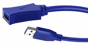 Przedłużacz Usb 3.0 Am-Af Kabel Przewód 5 Gb/S 1M - Kable komputerowe i do monitorów - miniaturka - grafika 1