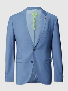 Marynarka na 2 guziki o kroju regular fit z dodatkiem żywej wełny model ‘Cimonopoli’ - Marynarki męskie - miniaturka - grafika 1