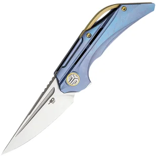 Bestech VIGIL M390, Satyna, Tytan, Niebieski BT2201B - Scyzoryki - miniaturka - grafika 1