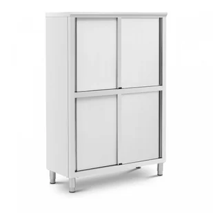 Szafa gastronomiczna - 1200 x 500 x 1800 mm - 4 półki - do 200 kg - Royal Catering RCAT-120/50-C - Meble gastronomiczne - miniaturka - grafika 1