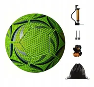 Piłka nożna - Magiczna piłka do piłki nożnej Odblaskowa fluorescencyjna świecąca ZESTAW - miniaturka - grafika 1
