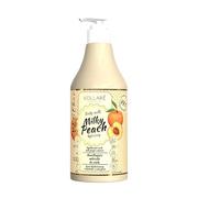 Balsamy i kremy do ciała - Vollare Cosmetics Cosmetics Mleczko Do Ciała Nawilżające Vegebar Milky Peach 300 ml - miniaturka - grafika 1