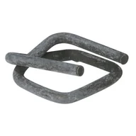 Akcesoria do pakowania - B2B Partner Zapinki druciane do taśm PES/PP, fosforowe, 19 mm, 1000 szt. 588.4019.0 - miniaturka - grafika 1