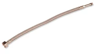 Wężyk przyłączeniowy ze stali nierdzewnej 1/2"x10 mm 60 cm - Węże elastyczne - miniaturka - grafika 1