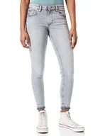 Spodnie damskie - Q/S designed by Spodnie damskie 7/8 Catie Slim, kamienny szary, 38 - miniaturka - grafika 1