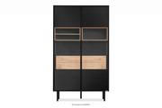 Witryny - Witryna w stylu loft z ryflowanym frontem LOFTY Konsimo - miniaturka - grafika 1