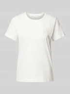 Koszulki i topy damskie - T-shirt z bawełny z nadrukiem z motywem - miniaturka - grafika 1