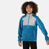 Kurtki i płaszcze dla chłopców - Regatta Kid's Oberon II' Extol elastyczna kurtka miękka powłoka, olimpijski morski/Seal Grey, M - miniaturka - grafika 1