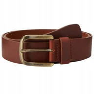 Paski - Wrangler FULL GRAIN BELT Cognac PASEK SKÓRZANY BRĄZOWY SKÓRA Rozm. 110 cm - miniaturka - grafika 1
