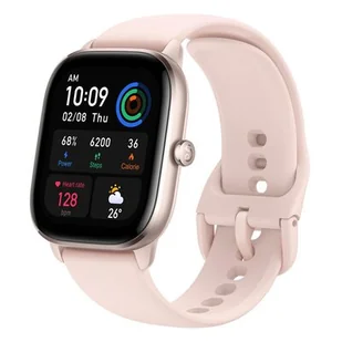 Amazfit GTS 4 Mini Różowy - Smartwatch - miniaturka - grafika 1