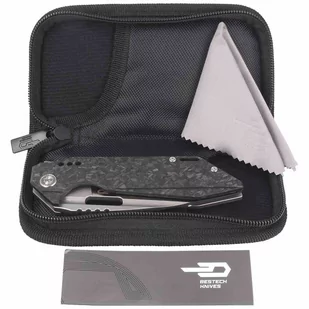 Nóż składany Bestech Shodan Grey Titanium / Carbon Fiber, Stonewash / Satin CPM S35VN by Todd Knife and Tool (BT1910C) - Noże - miniaturka - grafika 1