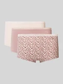 Majtki damskie - Majtki z nadrukiem z logo w zestawie 3 szt. model ‘GO Crush’ - miniaturka - grafika 1