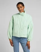 Płaszcze damskie - LEE LIGHT LAYER JACKET SEAGLASS L55FEW40 4XL - miniaturka - grafika 1