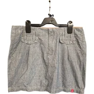 Spódnice - edc Spódnica Mini Stylowa Wygodna Wytrzymała Szara Rozmiar 40 - miniaturka - grafika 1