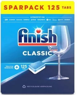 Finish Classic Tabletki do Zmywarki 125 szt. DE - Płyny do naczyń - miniaturka - grafika 1