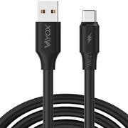 Kable USB - Kabel USB - USB-C 120W 3A 1m fast line czarny VA0121 Vayox - miniaturka - grafika 1