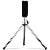 Statywy fotograficzne - Statyw HAMA Fancy 2w1 Srebrny - miniaturka - grafika 1