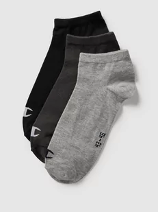 Krótkie skarpety z detalem z logo w zestawie 3 szt. model ‘Sneaker Sock’ - Skarpetki męskie - miniaturka - grafika 1