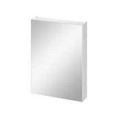 Szafki łazienkowe - Szafka łazienkowa wisząca z lustrem Senti Malta Plus 60 cm biały połysk - miniaturka - grafika 1