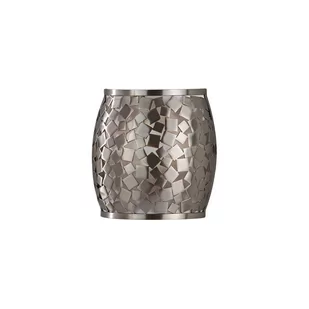Elstead Lighting Srebrna lampa ścienna ZARIA z mozaikowym efektem - Lampy ścienne - miniaturka - grafika 1