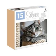 Puzzle - Silver - Puzzle 6: Kot. Wiek: 4+ - miniaturka - grafika 1