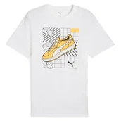 Koszulki męskie - Koszulka męska Puma 68483002 GRAPHICS SNEAKER Biała - miniaturka - grafika 1