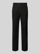 Spodnie męskie - Spodnie materiałowe o kroju regular fit ze szwami działowymi model ‘LOU’ - miniaturka - grafika 1