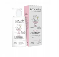 Kosmetyki kąpielowe dla dzieci - ECOLATIER Żel do higieny intymnej „Girl Friendly” 3+150ml - miniaturka - grafika 1