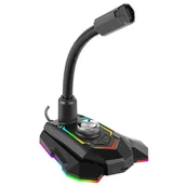 Mikrofony komputerowe - Marvo Mikrofon MIC-05 Gaming RGB Mic-05 - miniaturka - grafika 1