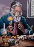 Pasmanteria - Zestaw do haftu krzyżykowego Żyd (7193) - miniaturka - grafika 1