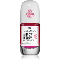 Lakiery do paznokci - Essence - THE GROW''N''GLOW NAIL CARE POLISH - Odżywczy lakier do paznokci z błyszczącym wykończeniem - 8 ml - miniaturka - grafika 1