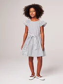 Sukienki - Benetton Sukienka w kolorze białym - miniaturka - grafika 1