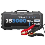 Akcesoria do tabletów i e-booków - Powerbank Topdon Car Jump Starter JumpSurge 3000, 24000 mAh (TOPJS30) Czarna - miniaturka - grafika 1