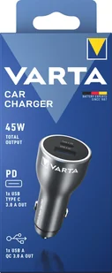 Ładowarka Varta Varta Ladegerät 45W Car Charger 1x USB-A 1x USB-C - Ładowarki samochodowe - miniaturka - grafika 1