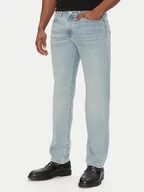 Spodnie męskie - BOSS Jeansy Maine 50537814 Błękitny Regular Fit - miniaturka - grafika 1