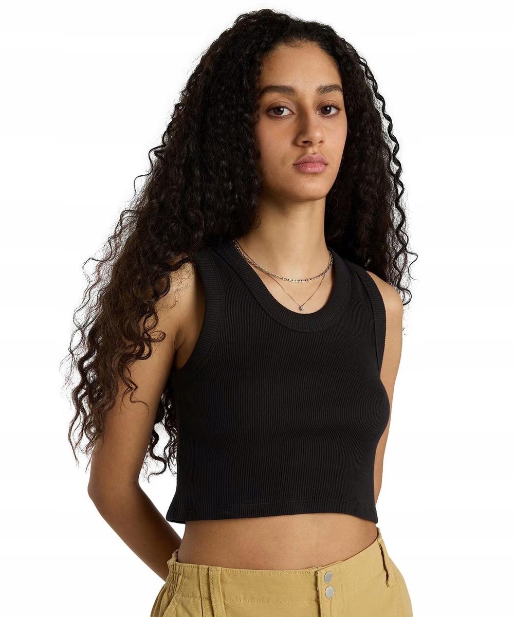 Koszulka Vans DREW RIB TANK VN000G3JBLK Black L